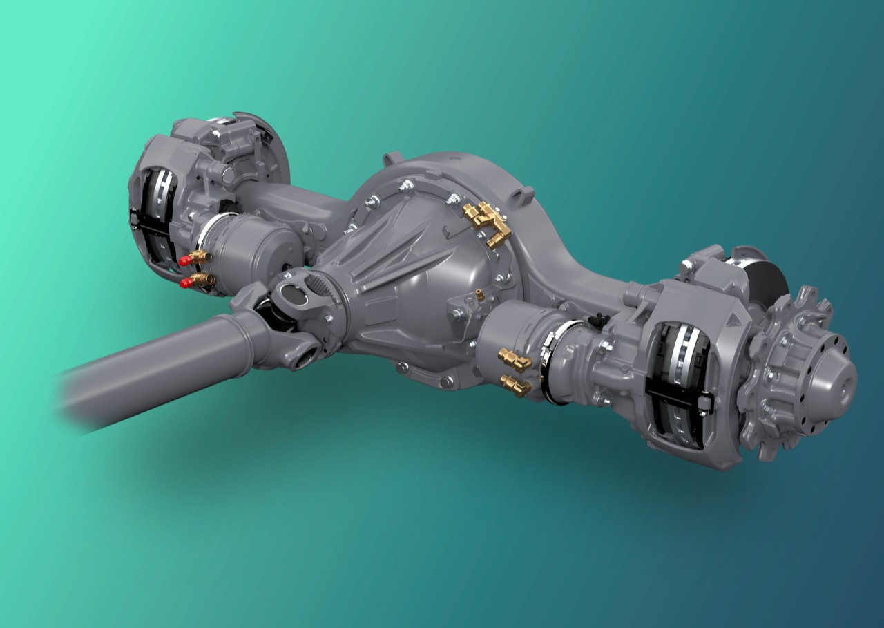 スカニア リアアクスル